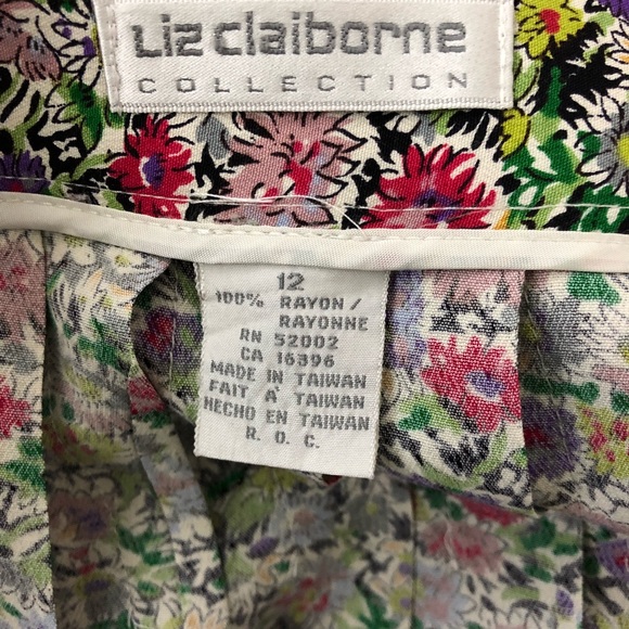 ⚡️Price Drop⚡️Pleated Floral Midi Skirt - Picture 5 of 6